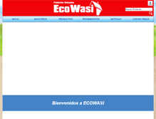 Tablet Screenshot of ecowasi.com